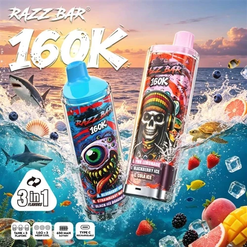 Razz Bar 160K: תובנות לגבי שדרוג תעשיית הסיגריות האלקטרוניות- – שינויים בקיבו...