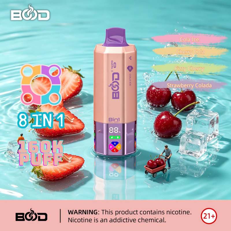 bood vasto 160k 8 in 1 vape 1