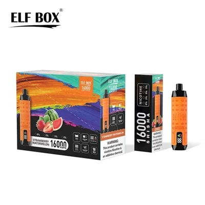 מוצר חדש: ELF BOX SHISHA 16000 סיגריה אלקטרונית חד פעמית