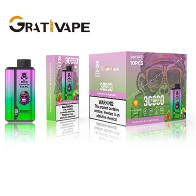 מה דעתך על GrateVape Bang Kingdomes Rex King 30000 זוגות טעמי vape?