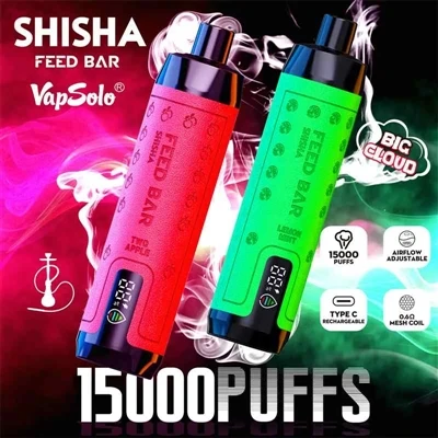 מהי סקירת המוצר של Vapsolo Feed Bar Shisha 15000?