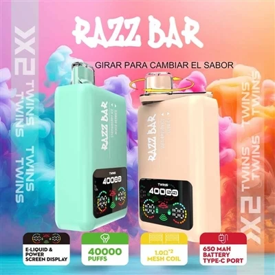 מה דעתך על Razz Bar 40000 Puffs Vape?