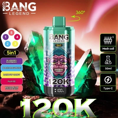BANG LEGEND 120K, תן לך לחוות את ההנאה הגדולה ביותר