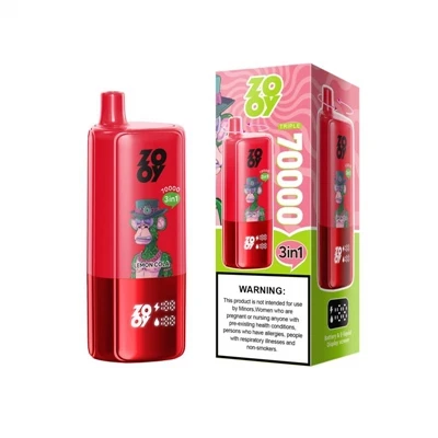 ZOOY TRIPLE 70000 מבוא טכני וניתוח מבני|מכשיר אטומיזציה אלקטרוני חד פעמי במער...
