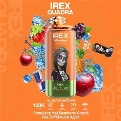 IREX 100K 4-in-1 סיגריה אלקטרונית חד פעמית - ספינת דגל רב תכליתית, המספקת חוו...