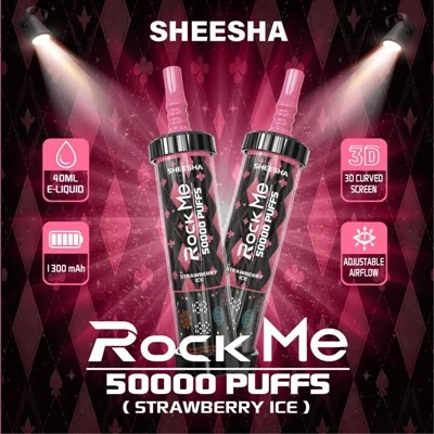 RockMe SHISHA 50000 VAPE ב-ניתוח מעמיק: כאשר סיגריות חד פעמיות E-נכנסות באמת ...