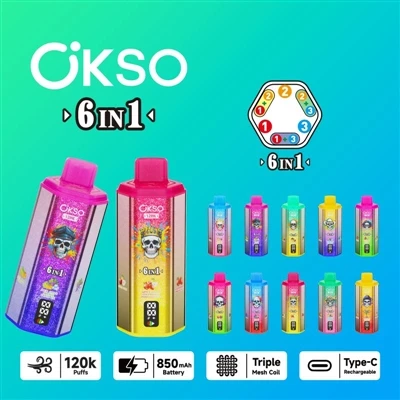 OKSO 120000 6in1: A Comprehensive Analysis Of The High-end Six-in-One Disposa...