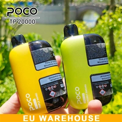 POCO TP20000: אפשרות -לסיגריה אלקטרונית חד פעמית שמגלמת קיימות- ארוכת טווח.