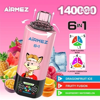 Airmez Fox 140000: כניסת עידן חדש של אדים חד פעמיים