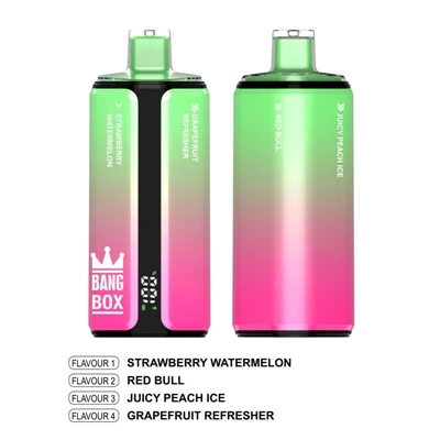 BANG BOX 160000 PUFFS VAPE: תשובה מספקת באמת לחובבי האידוי.