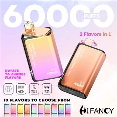 HIFANCY TWINMAX 60K - תהנה משני טעמים לטעמך, התענג על כל ביס
