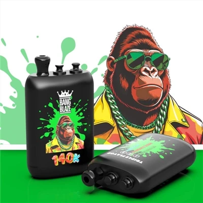 BANG BLAZE 140K: גובה חדש עבור סיגריות אלקטרוניות חד פעמיות-