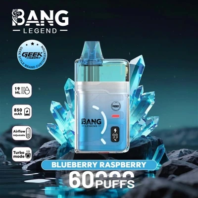 BANG LEGEND 60000: אגדה חדשה של חיי הסיגריה האלקטרונית שלך