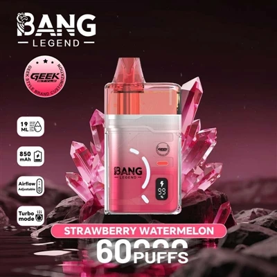 BANG LEGEND 60K: הטרנד החדש שלך באורח החיים של-סיגריות אלקטרוניות