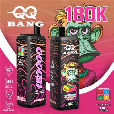 QQ BANG 4in1 180K: מקל אחד לארבעה טעמים, מה שהופך את כל היום שלך למהנה!