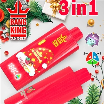 BANG KING טריפל 100K: טעם של שלוש-חבילות, בן לוויה ארוך-לנשיכה של 100K
