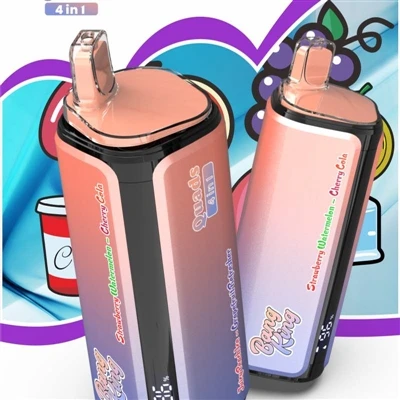 BANG KING Quads 250K 4IN1: Vapsolo Quads 80K 4IN1, סיגרית דגל ארבע-תא E-
