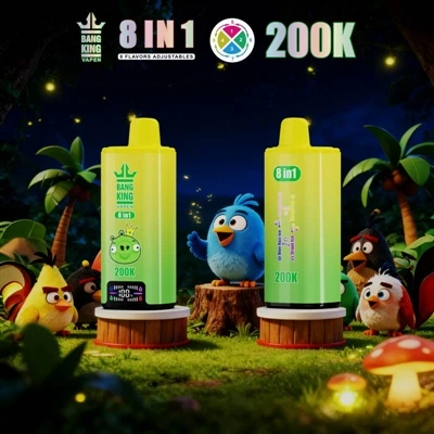 BANG KING VAPEN 8IN1 200000: חווית סיגריות אלקטרוניות אופנתיות לצעירים