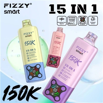 FIZZY SMART 15 IN 1 150K: סיגריה אחת, 15 סוגים של אושר