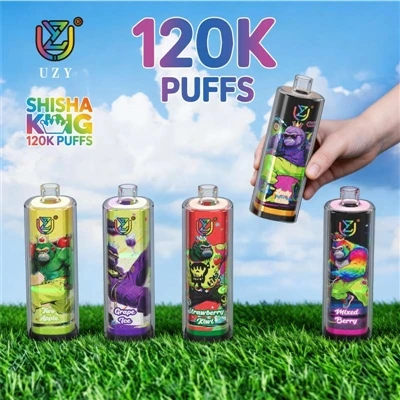 UZY SHISHA HOKAH KING 120K: כאשר סיגריות E- מתחילות להיות 'לוויה לטווח ארוך-