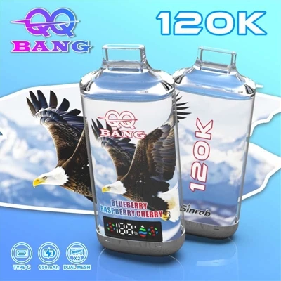 QQ BANG 120000 PUFFS: כאשר-סיגריות מתחילות 'ללוות אותך לאורך החיים'