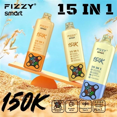 FIZZY SMART 15 IN 1 150K: יותר מסתם ריבוי טעמים, זה מפרק 'שעמום'