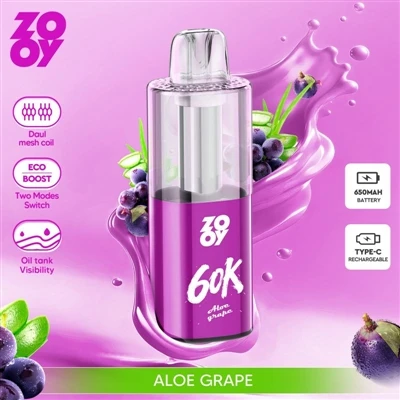 ZOOY Fizzy 60K: High-Puff Vapes נכנסים ל'עידן הסיבולת'