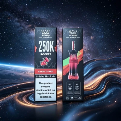 Al Waha Shisha 25000: אבולוציה מתרבות השישה המסורתית לחוויית סיגריות אלקטרוני...