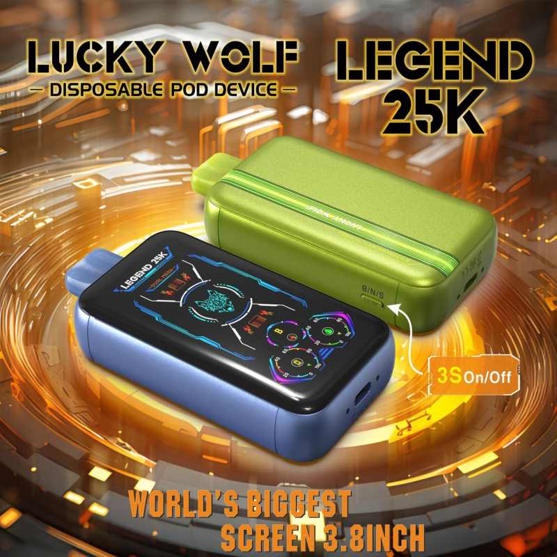 LuckyWolfLegend25KPuffDisposableLUCKY WOLF LEGEND 25K LuckyWolfLegend25KPuffDisposableLUCKY WOLF LEGEND 25K