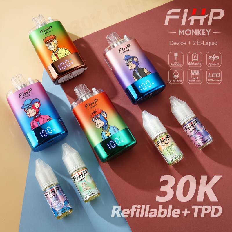 FIHP MONKEY 30K Refillable TPD 8