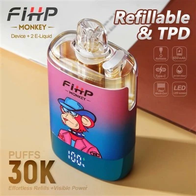 FIHP MONKEY 30K ניתן למילוי חוזר