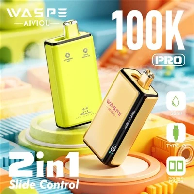 Waspe Double Flavor 100K Pro 2 ב-1
